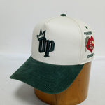 Cream and Green OP hat